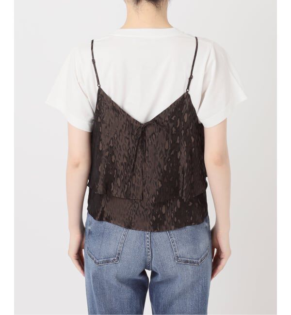 Spick and Span「《追加》TICCA / ティッカ 2wayレオパードビスチェ」|キャミソール|