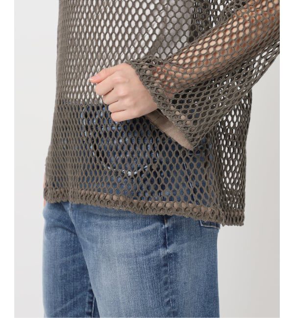 Spick and Span「《追加》ACASAM / アカサム メッシュプルオーバー」|Tシャツ・カットソー|