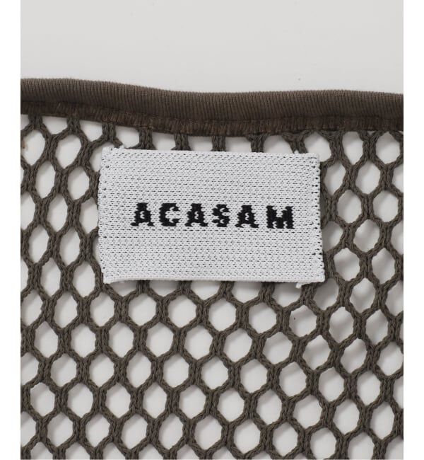 Spick and Span「《追加》ACASAM / アカサム メッシュプルオーバー」|Tシャツ・カットソー|