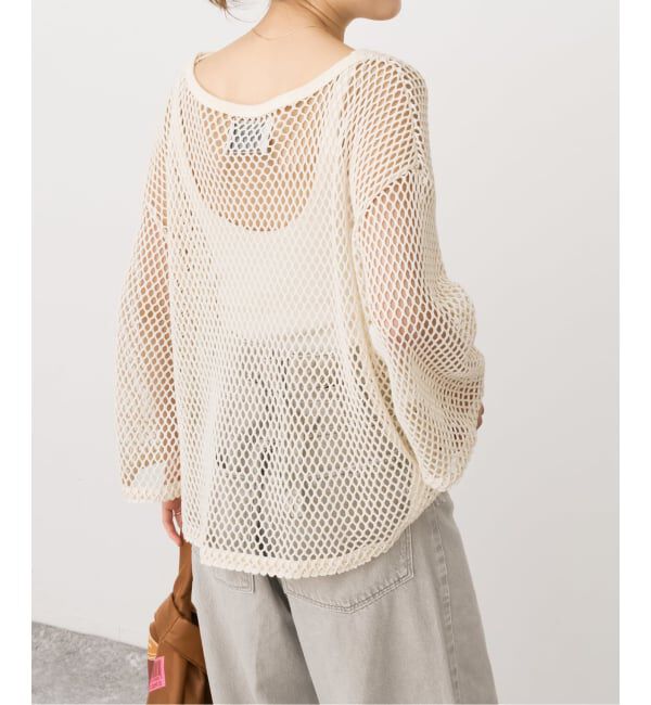 Spick and Span「《追加》ACASAM / アカサム メッシュプルオーバー」|Tシャツ・カットソー|