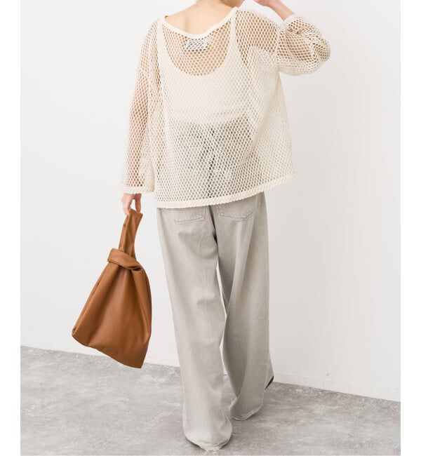 Spick and Span「《追加》ACASAM / アカサム メッシュプルオーバー」|Tシャツ・カットソー|