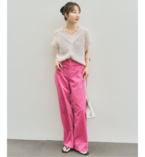NOBLE「SERGE/サージ BACK GATHER PANTS」|その他|