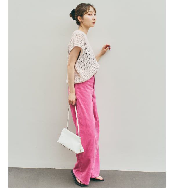 NOBLE「SERGE/サージ BACK GATHER PANTS」|その他|