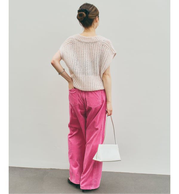 NOBLE「SERGE/サージ BACK GATHER PANTS」|その他|