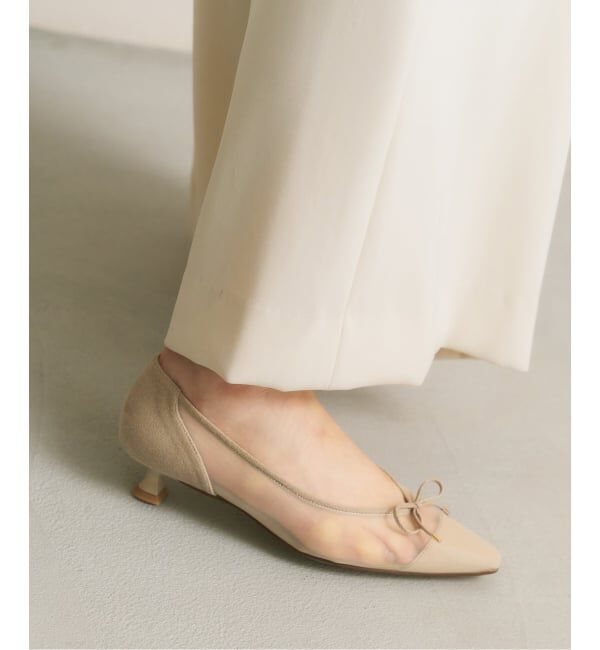  「《追加》3.5cmチュールバレエパンプス」|パンプス|