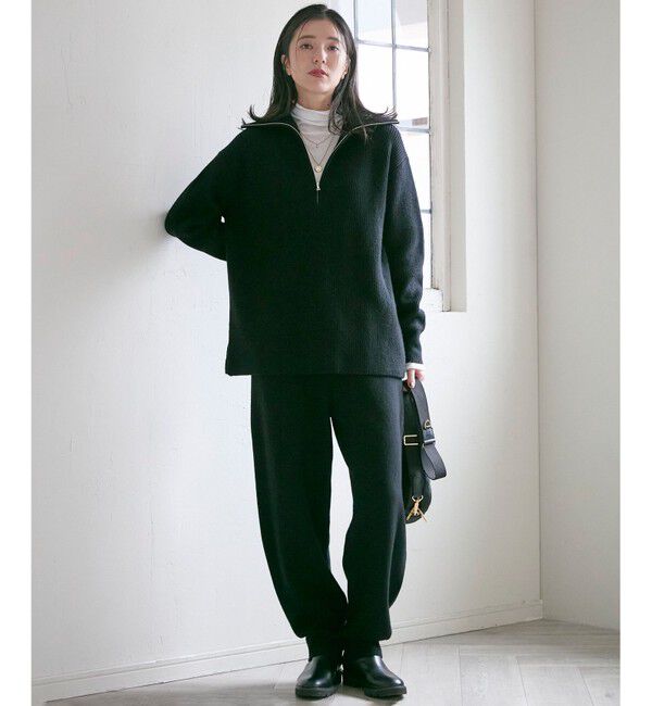 23区「【SLOW/一部店舗限定】新色追加！シアーリブロンTEE タートルネック カットソー」|Tシャツ・カットソー|