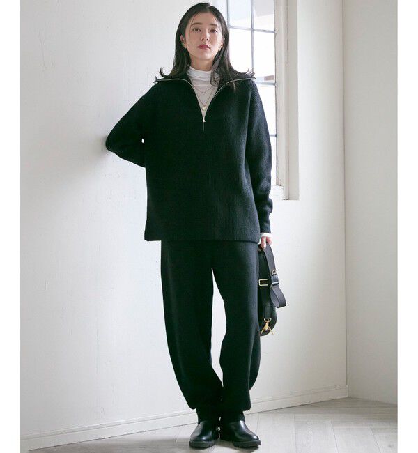 23区「【SLOW/一部店舗限定】新色追加！シアーリブロンTEE タートルネック カットソー」|Tシャツ・カットソー|