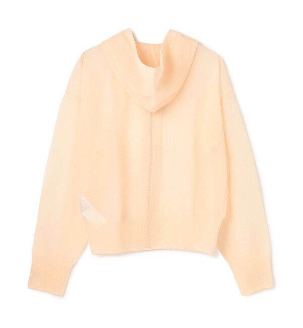 BEIGE,「SIDERITE / シアージップフーディーニット」|ニット・セーター|
