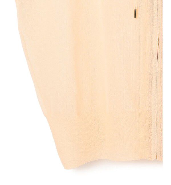 BEIGE,「SIDERITE / シアージップフーディーニット」|ニット・セーター|