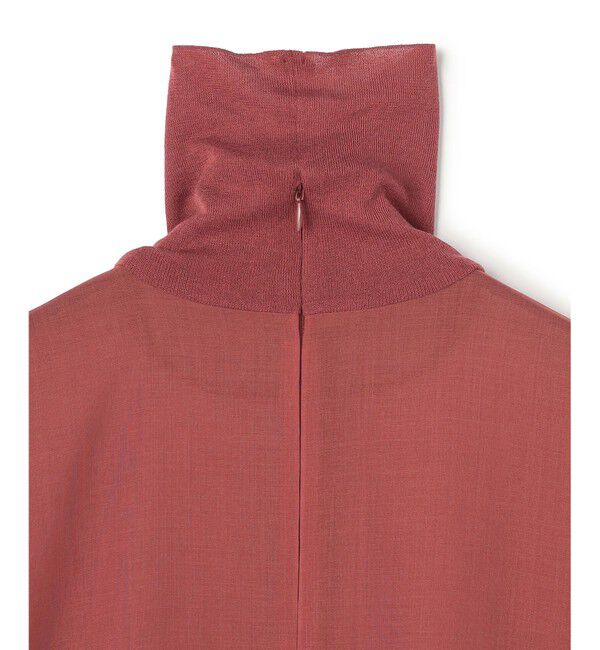 BEIGE,「MOYE / ニットドッキング ロングスリーブブラウス」|シャツ・ブラウス|