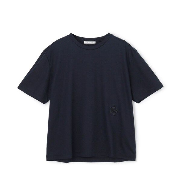BEIGE,「COOKE / オリジナルロゴ刺繍Tシャツ」|Tシャツ・カットソー|