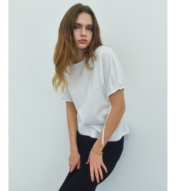 BEIGE,「HOPE / ボリュームスリーブドロストトップス」|Tシャツ・カットソー|