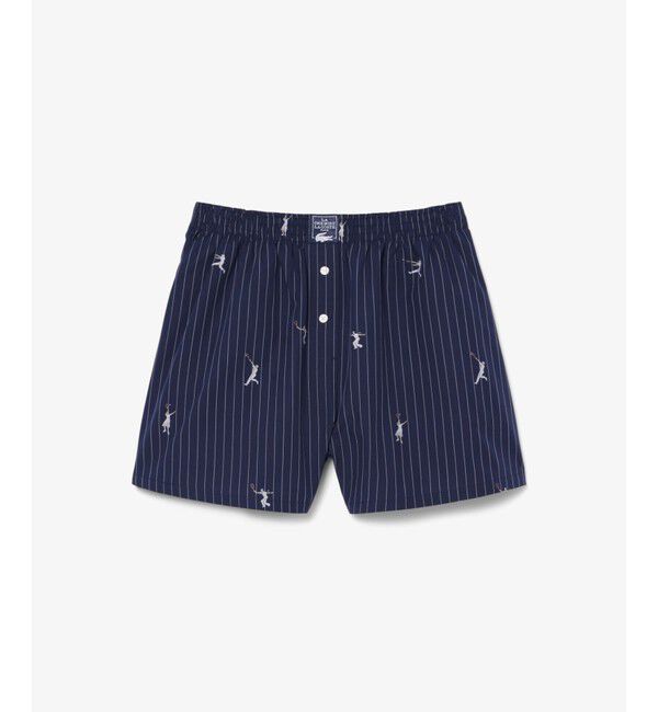 LACOSTE「プレイヤージャカード ストライプボクサーショーツ」|その他|