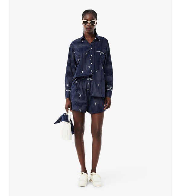 LACOSTE「プレイヤージャカード ストライプボクサーショーツ」|その他|