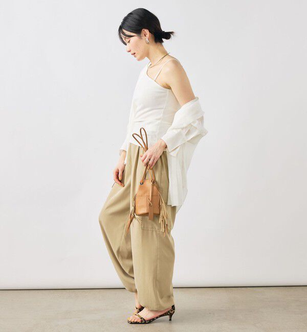 NOLLEY'S sophi「ウォッシャブルカップ付ワンショルタンクトップ」|タンクトップ|