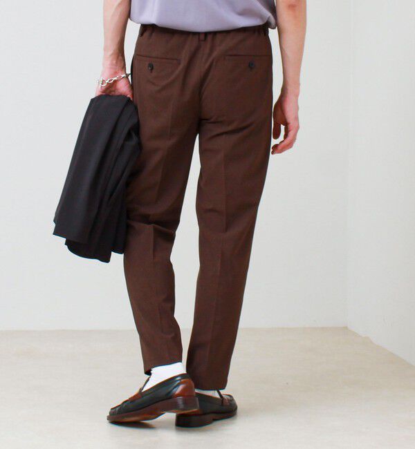 GLOSTER「【COOLMAX/セットアップ着用可能/S～XL展開】ポリトロイージーパンツ」|チノ|