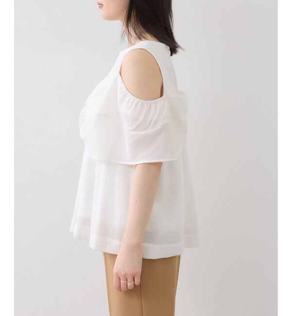 VIS「フロントリボンドッキングトップス/2WAY」|Tシャツ・カットソー|