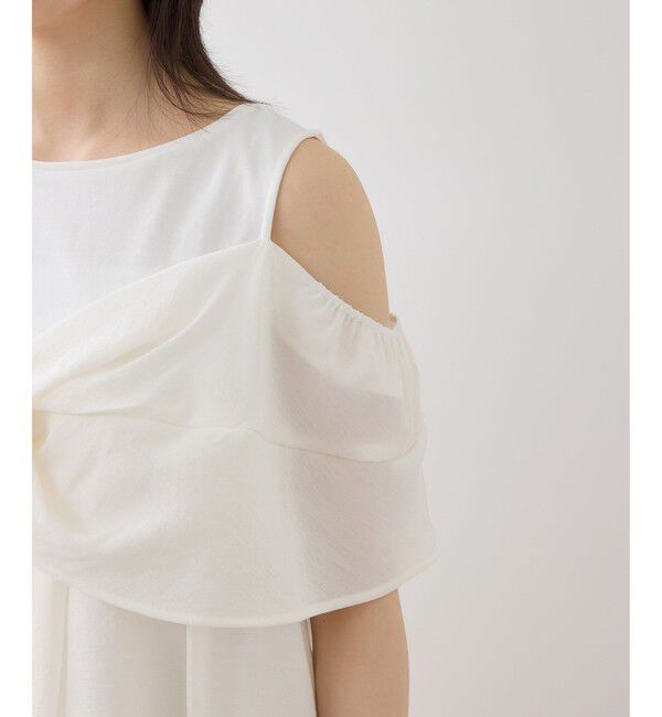 VIS「フロントリボンドッキングトップス/2WAY」|Tシャツ・カットソー|