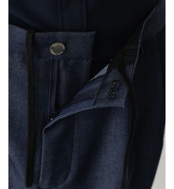 ADAM ET ROPE'「【NIKKE】ワイド イージー デニム スラックス / ADAM ET ROPE' JEANS -GRID-」|スラックス|