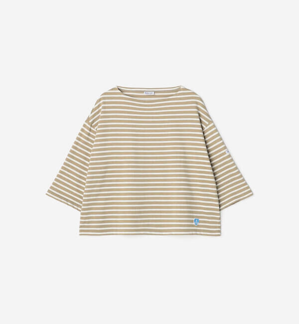 ORCIVAL「ORCIVAL | コットン ボートネックボーダーTシャツ WOMEN」|Tシャツ・カットソー|