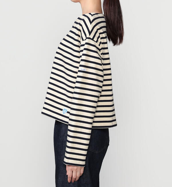 ORCIVAL「ORCIVAL | コットンロード スキッパーネック長袖カットソー WOMEN」|Tシャツ・カットソー|