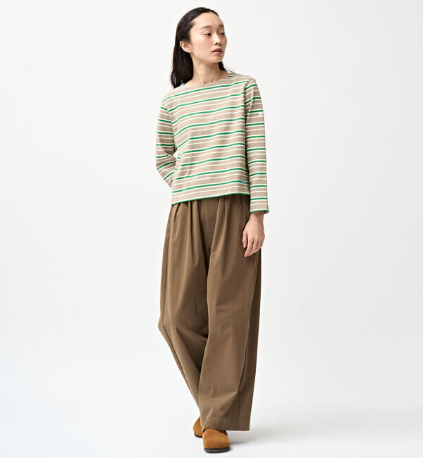 ORCIVAL「ORCIVAL | コットンロード クルーネック長袖カットソー MULTI WOMEN」|Tシャツ・カットソー|