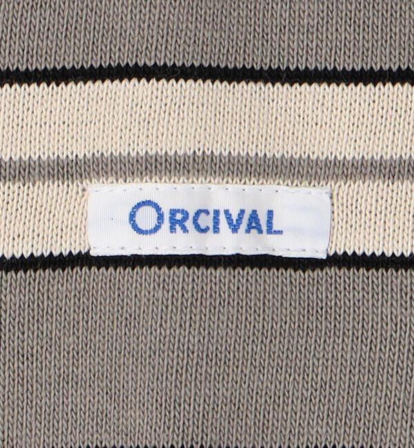 ORCIVAL「ORCIVAL | コットンロード クルーネック長袖カットソー MULTI WOMEN」|Tシャツ・カットソー|