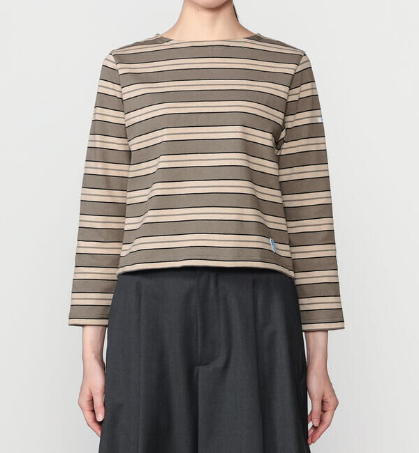 ORCIVAL「ORCIVAL | コットンロード クルーネック長袖カットソー MULTI WOMEN」|Tシャツ・カットソー|