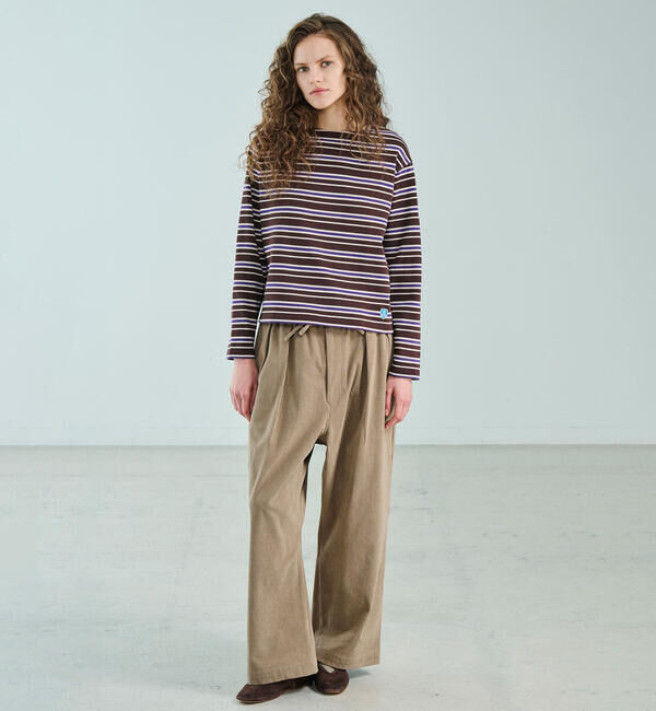 ORCIVAL「ORCIVAL | コットンロード クルーネック長袖カットソー MULTI WOMEN」|Tシャツ・カットソー|