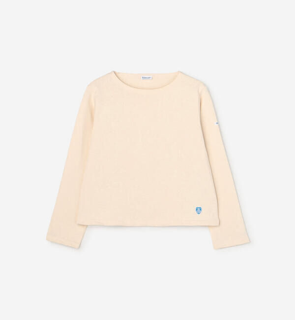 ORCIVAL「ORCIVAL | コットンロード クルーネック長袖カットソー WOMEN」|Tシャツ・カットソー|ECRU
