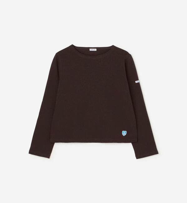 ORCIVAL「ORCIVAL | コットンロード クルーネック長袖カットソー WOMEN」|Tシャツ・カットソー|DKBROWN