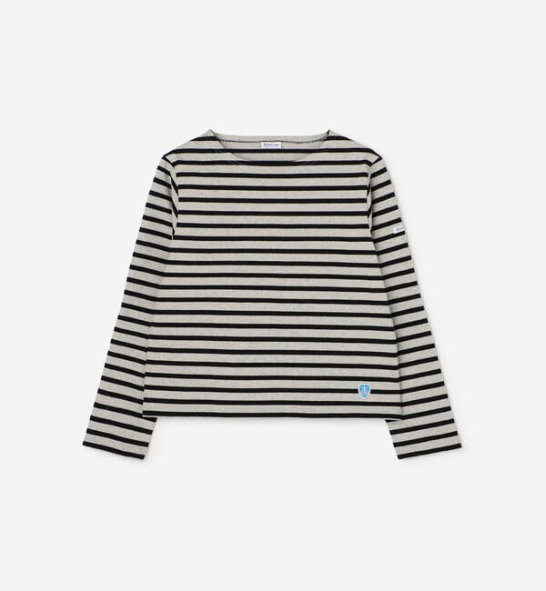 ORCIVAL「ORCIVAL | コットンロード クルーネック長袖カットソー WOMEN」|Tシャツ・カットソー|GREY系1