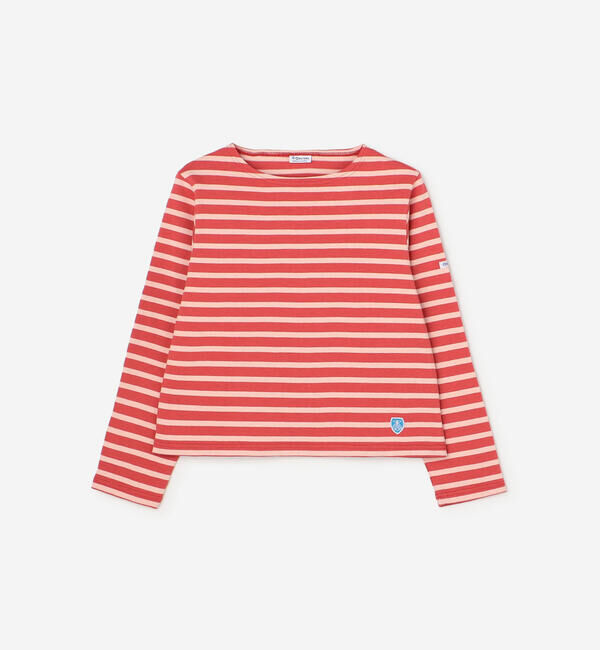 ORCIVAL「ORCIVAL | コットンロード クルーネック長袖カットソー WOMEN」|Tシャツ・カットソー|RED系1