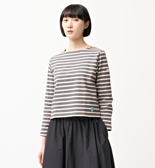 ORCIVAL「ORCIVAL | コットンロード クルーネック長袖カットソー WOMEN」|Tシャツ・カットソー|