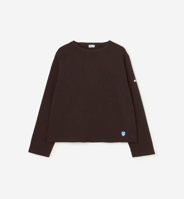 ORCIVAL「ORCIVAL | コットンロード クルーネックTシャツ WOMEN」|Tシャツ・カットソー|DKBROWN