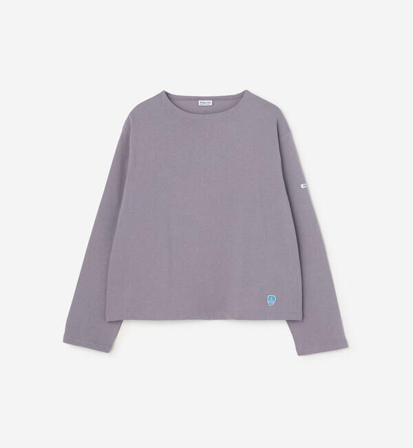 ORCIVAL「ORCIVAL | コットンロード クルーネックTシャツ WOMEN」|Tシャツ・カットソー|PURPLE