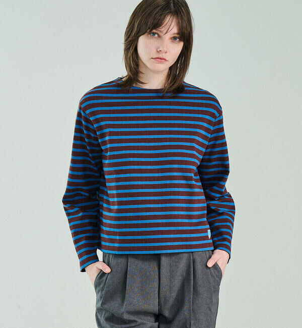 ORCIVAL「ORCIVAL | コットンロード クルーネックTシャツ WOMEN」|Tシャツ・カットソー|BROWN系1