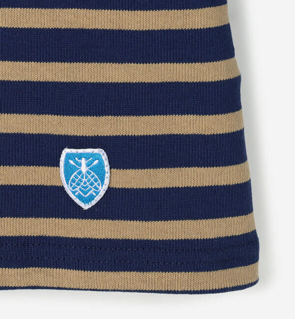 ORCIVAL「ORCIVAL | コットンロード クルーネック ワイドフレンチバスクTシャツ MEN」|Tシャツ・カットソー|