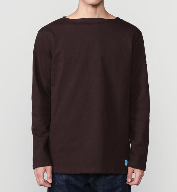 ORCIVAL「ORCIVAL | コットンロード ボートネック フレンチバスクTシャツ MEN」|Tシャツ・カットソー|