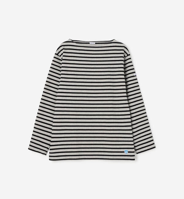 ORCIVAL「ORCIVAL | コットンロード ボートネック フレンチバスクTシャツ MEN」|Tシャツ・カットソー|