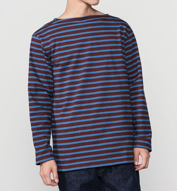 ORCIVAL「ORCIVAL | コットンロード ボートネック フレンチバスクTシャツ MEN」|Tシャツ・カットソー|