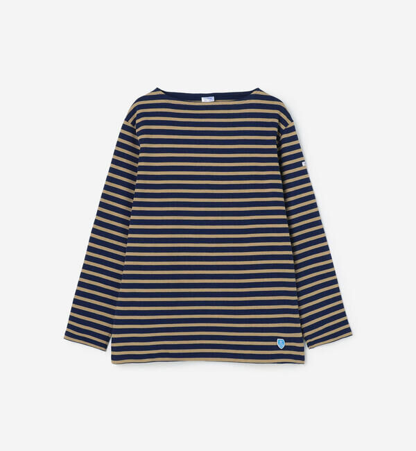 ORCIVAL「ORCIVAL | コットンロード ボートネック フレンチバスクTシャツ MEN」|Tシャツ・カットソー|