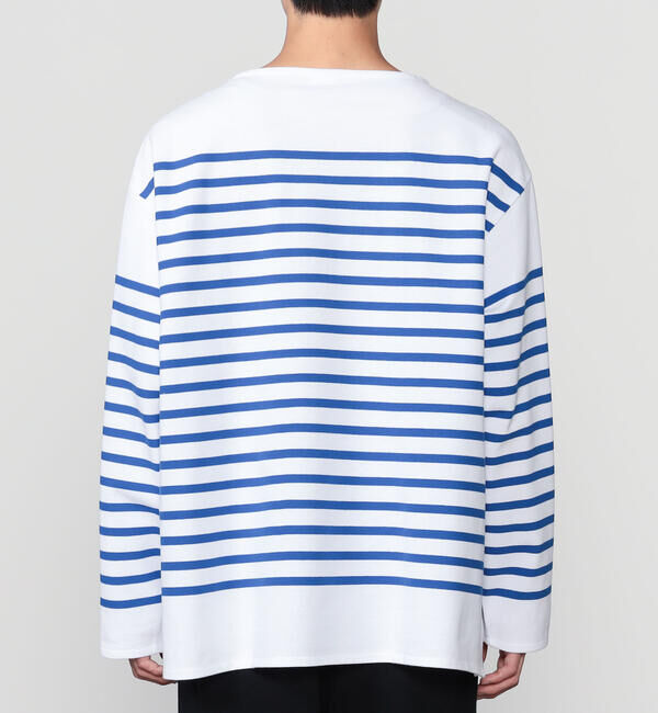 ORCIVAL「ORCIVAL | ラッセル ボートネック プリントワイドバスクTシャツ MEN」|Tシャツ・カットソー|