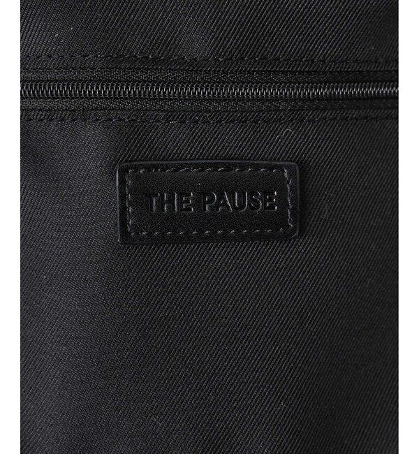 THE PAUSE「《A4サイズ可/通勤》【THE PAUSE】フェイクレザーボストン」|トートバッグ|