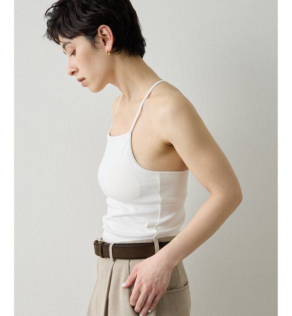 THE PAUSE「【THE PAUSE】バッククロスキャミ」|キャミソール|