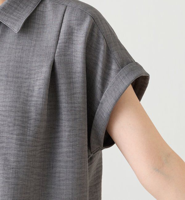  「レースドッキングシャツセットアップ」|ワンピース|