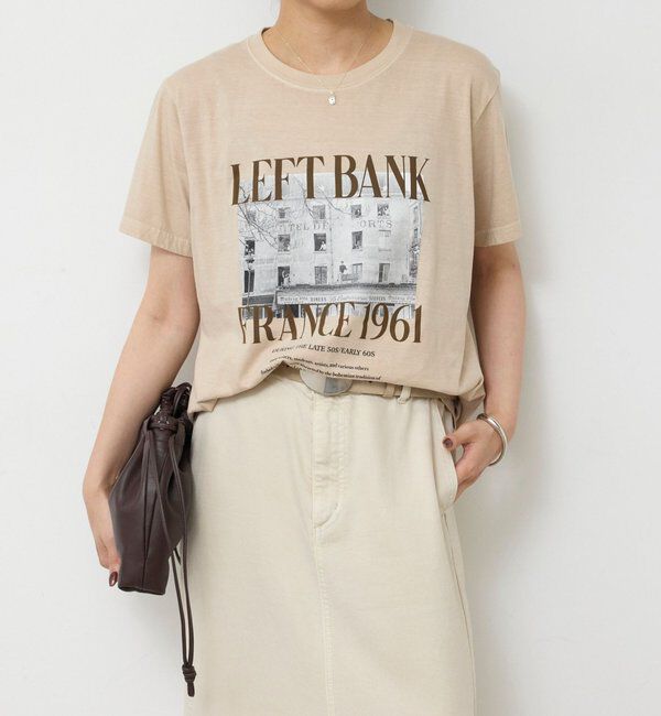  「【GOOD ROCK SPEED】LIFE Tee/LEFT BANK」|Tシャツ・カットソー|ベージュ