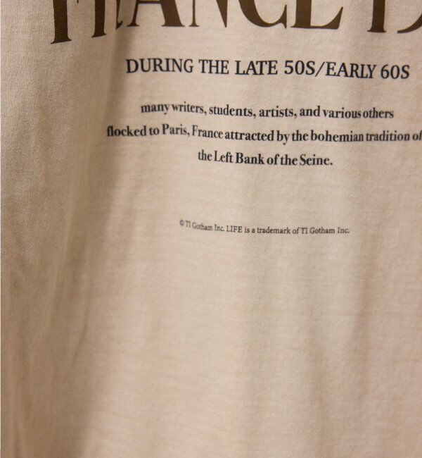  「【GOOD ROCK SPEED】LIFE Tee/LEFT BANK」|Tシャツ・カットソー|