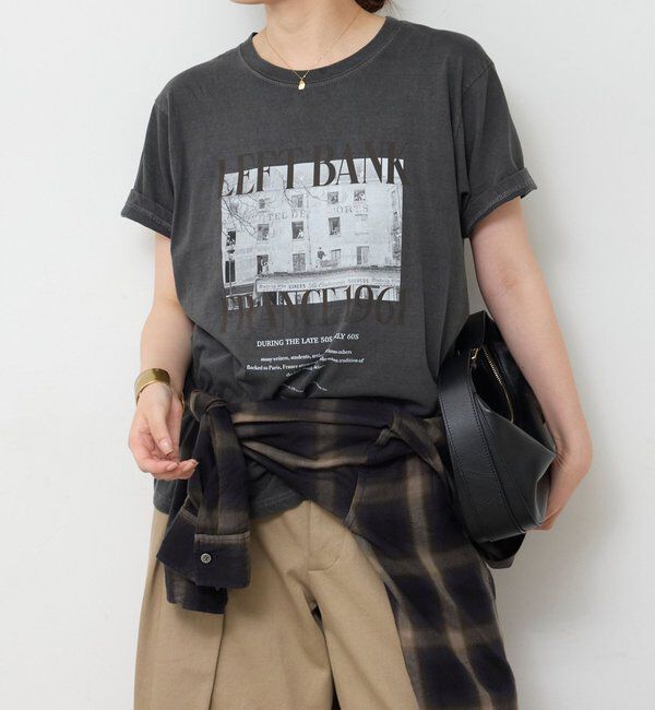  「【GOOD ROCK SPEED】LIFE Tee/LEFT BANK」|Tシャツ・カットソー|ダークグレー