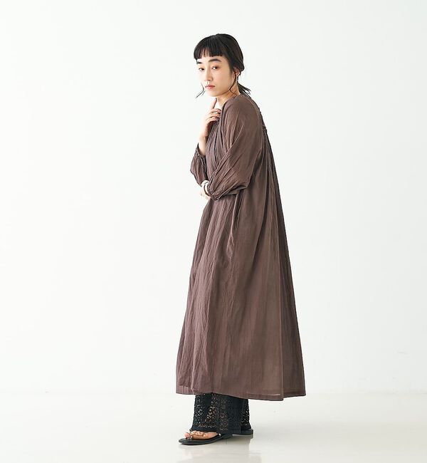 collex「インド綿2WAYギャザーコットンワンピース」|ワンピース|